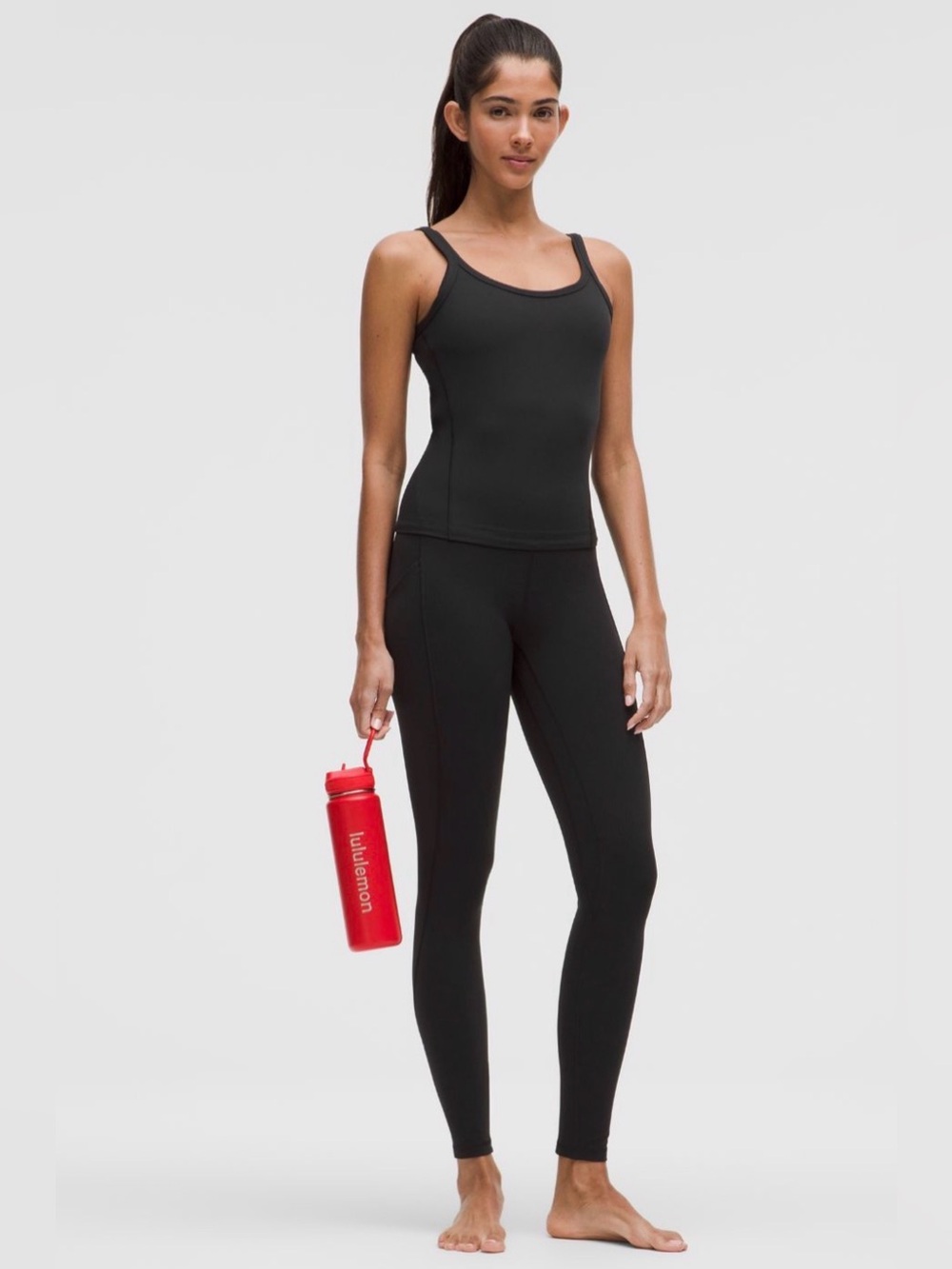NWT Lululemon Black Align High-Rise Pant with Pockets 28" Size 4